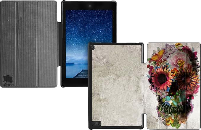 caseable Fire Tablet Cover with Blossom Bird Design