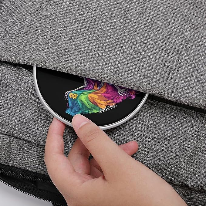 Colorful Skeleton Women Wireless Charger Portable Charging Pad | LightweightAll Smartphone