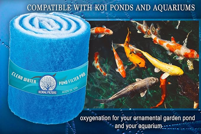 Koi Pond and Aquarium Filter Media Roll