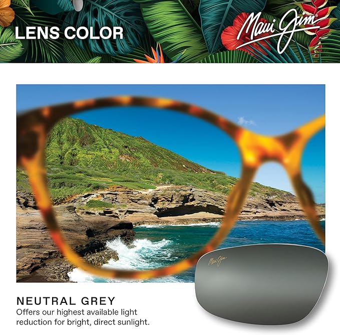 Maui Jim Polarized Men's and Women's Kaulike Square Sunglasses