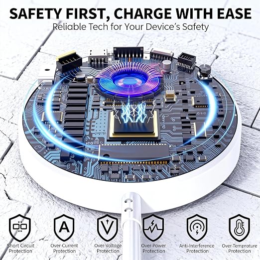 Magnetic Wireless Charger for iPhone 17 16 15 10FT Fast Phone Charging Pad | with USB C Wall Charger Fast Block For iPhone 17 Pro Max/17/iPhone 16 Pro Max/15/Plus/Pro/14/13/12 SeriesAirPods 4/3/2/Pr