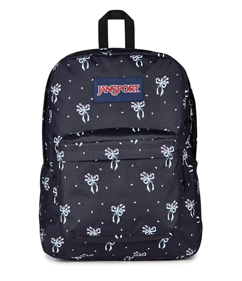 JanSport SuperBreak One Backpack - Durable, Lightweight Bag with 1 Main Compartment, Front Utility Pocket with Built-in Organizer, Premium Backpack, Pastel Petals