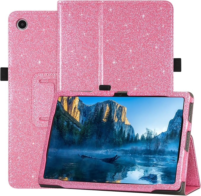 Case for Onn. 10.4 Tablet Pro (2023 Model:100110603) - Folio PU Leather Stand Cover with Pencil Holder Almond Blossom