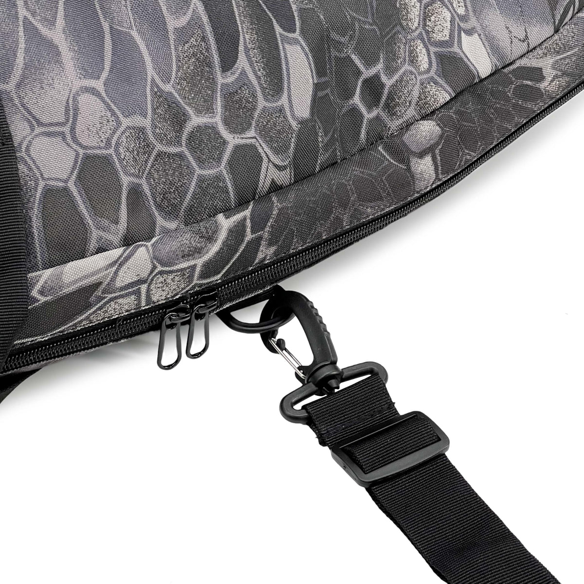 Gespann Soft Bow Case Padded Archery Bag Compound Bow Cases with Arrow Pocket (Black, S)