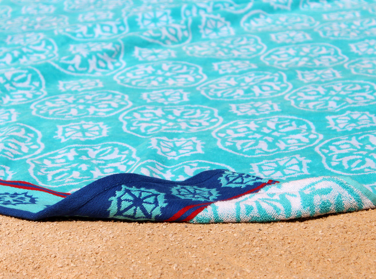 COTTON CRAFT Oversized XL Beach Towels - 39 x 68 inches - 2 Pack