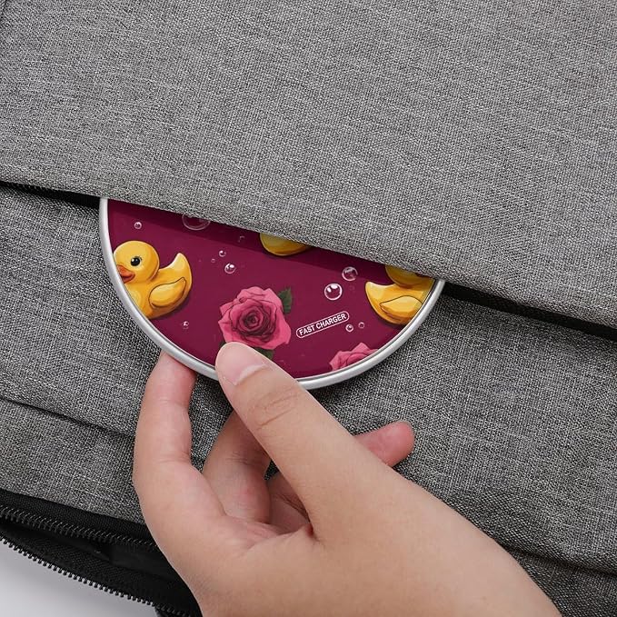 Rubber Duck Wireless Charger Portable Charging Pad | LightweightAll Smartphone