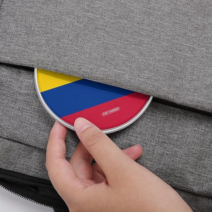 Colombian Flag Wireless Charger Portable Charging Pad | LightweightAll Smartphone