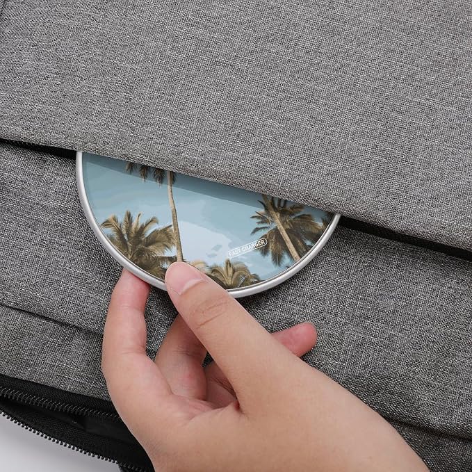 Tall Tropical Palm Trees Wireless Charger 10W Fast Charging Pad Anti-Slip Qi Certified Wireless Charging Pad Charging Station Portable Phone Charger for All Wireless Charging Smartphone