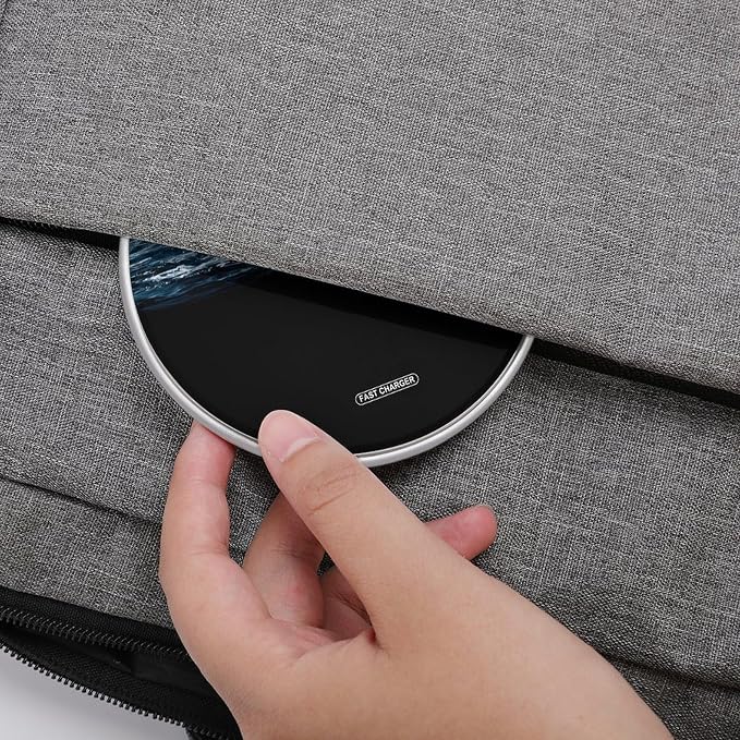 USA Alaska Whale Tail Wireless Charger SlimWireless Charging Pad Anti-Slip Charger Mat for Men Women