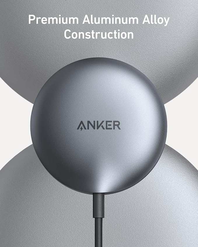 Anker MagSafe Charger Compatible with Anker MagGo 2-in-1 Charging Station