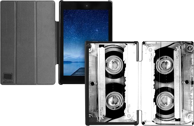 caseable Fire Tablet Cover with Blossom Bird Design