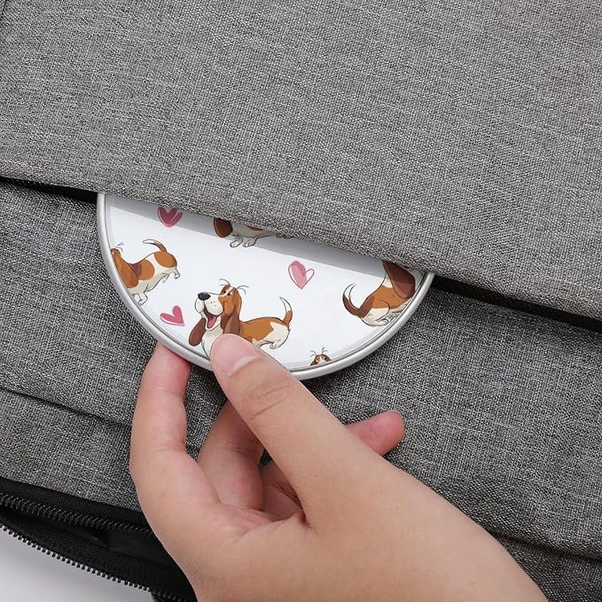 Basset Hound Wireless Charger Portable Charging Pad | LightweightAll Smartphone