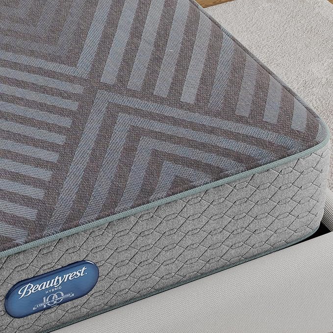 Beautyrest Days End Medium Firm 12" Hybrid Mattress - Cal King - Cooling Tech, Supportive Durable Pocketed Coils, Pressure Relief, Motion Separation; 100 Night Sleep Trial and 10 Year Warranty