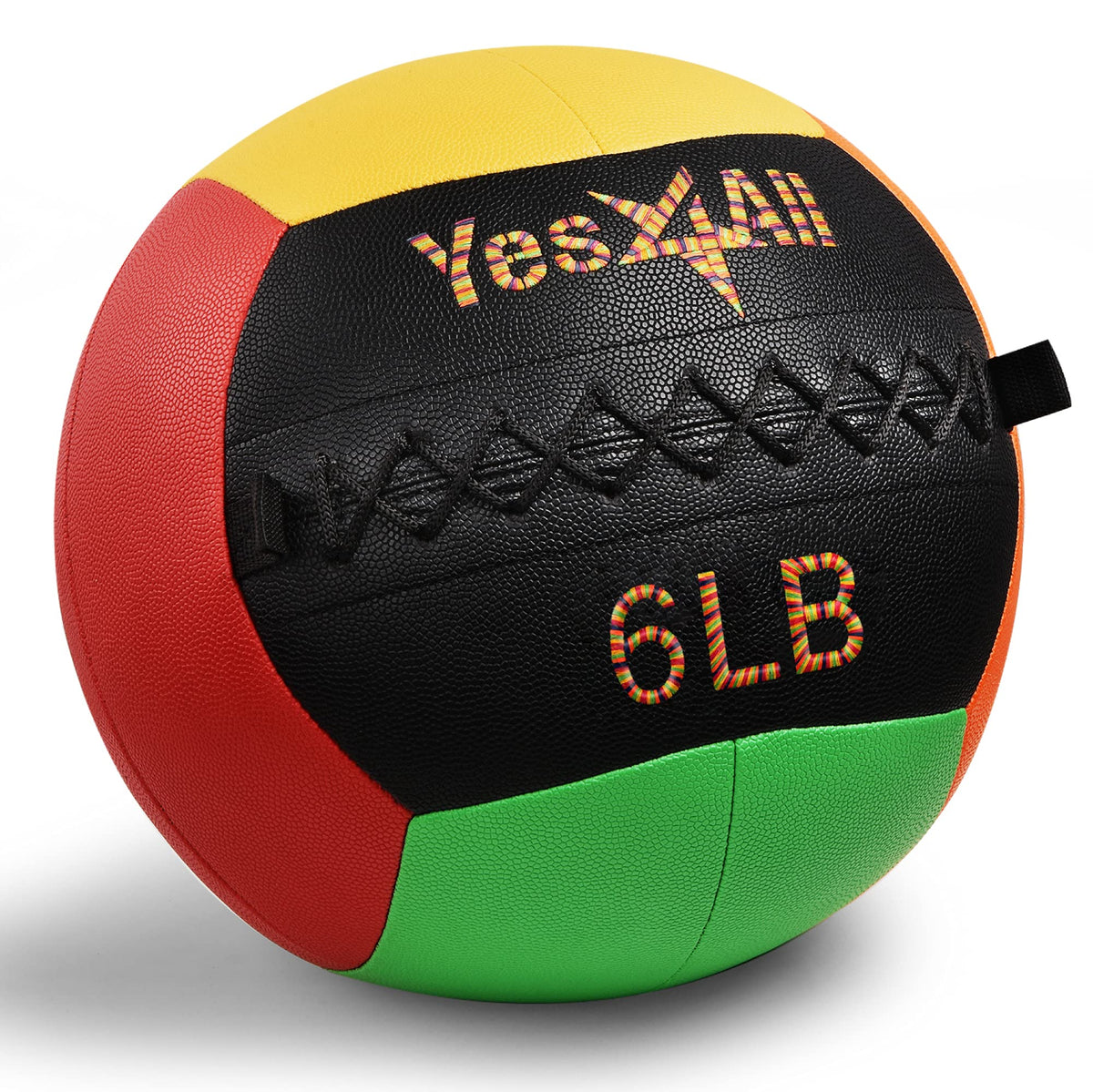 Yes4All Wall Ball - Soft Weighted Ball for Full Body Workout and Strength Exercise 6 LB
