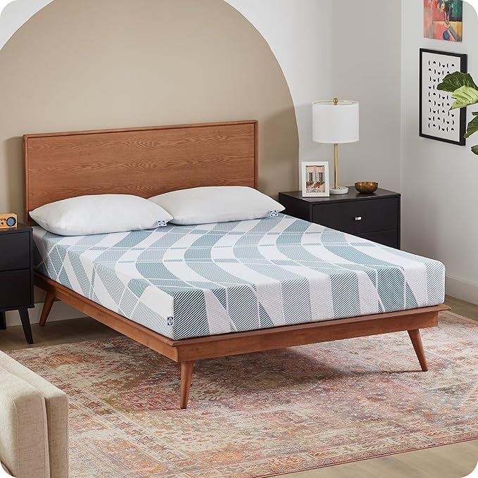 Sealy Dreamlife 8” Foam Mattress-in-a-Box, Queen, SealyComfort Gel Memory Foam, Surface-Guard Technology, Breathable Comfort