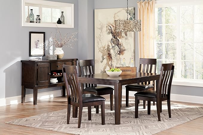 Signature Design by Ashley Haddigan Dining Room Chair, Dark Brown