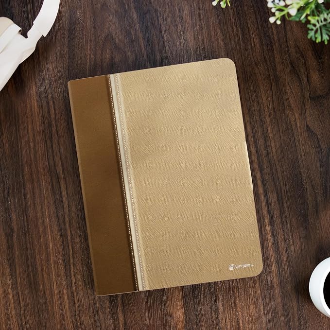 Case for iPad (A16) 11th Gen 11-inch iPad 10th Gen 10.9-inch | with Pencil Holder PU Leather Protective Cover Auto Sleep/Wake Multi-Angle Viewing/Typing Stand Magnetic Closure Beige