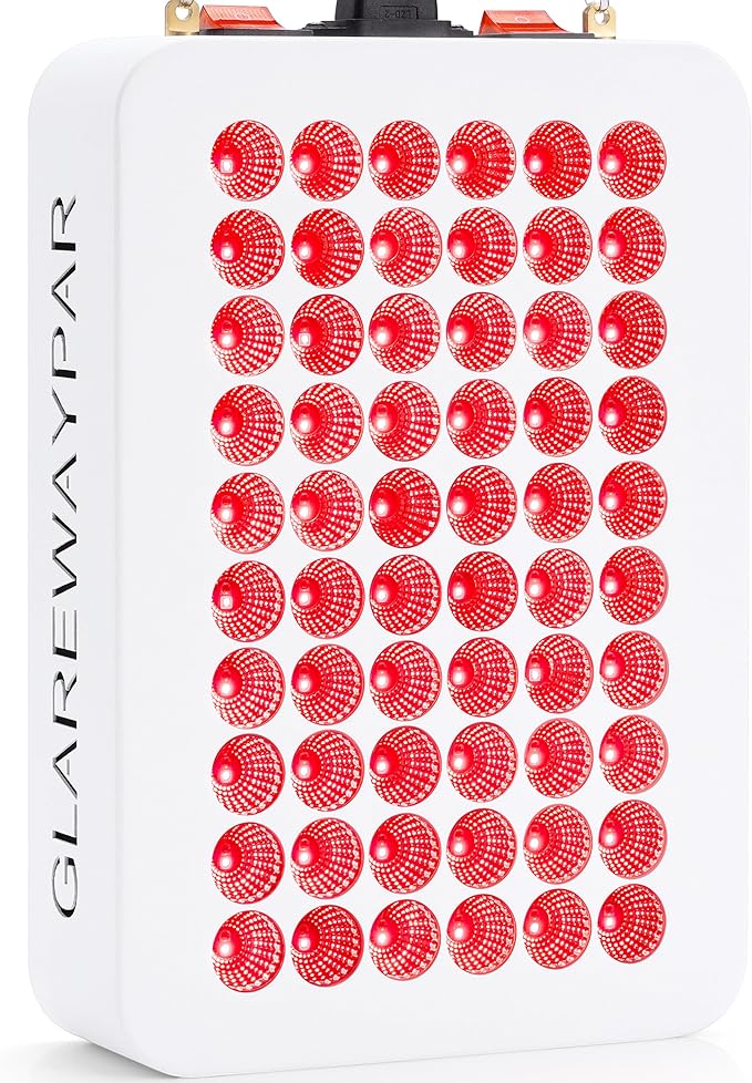 LED Red Light Therapy for Body Infrared Red Light Therapy Red Light Panel Red Light Therapy Device Red Light Therapy for Face, White