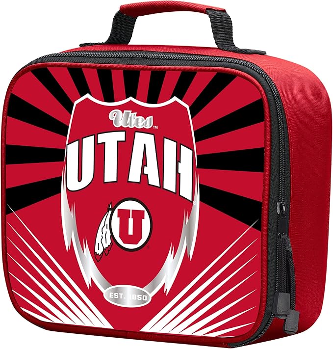 Officially Licensed NCAA Lightning Kids Lunch Kit Bag, Multi Color, 10" x 8.5" x 3"