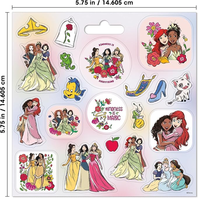 Disney Princess - Kindness is Magic Mini Stickerland Pad - 6 Page