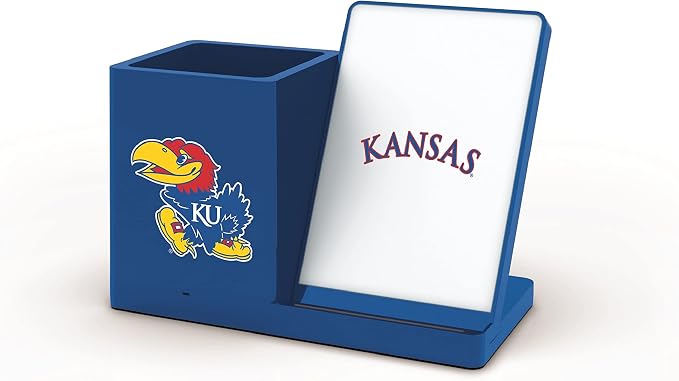 SOAR NCAA Unisex Cell Phone Wireless Charging Stand and Desktop Organizer