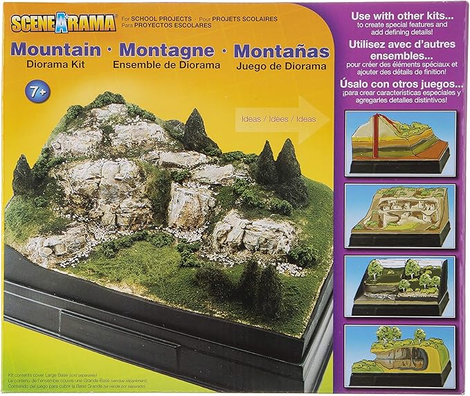 Woodland Scenics Diorama Kit, Mountain