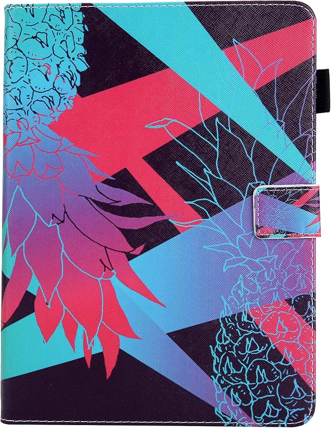 for Apple iPad 10.2 Case 9th/8th/7th Generation Cover (2021/2020/2019) with Auto Wake/Sleep Ultra Thin Lightweight Trifold Stand Folio PU Leather &amp Hard Back Hybrid Cover Almond Blossom
