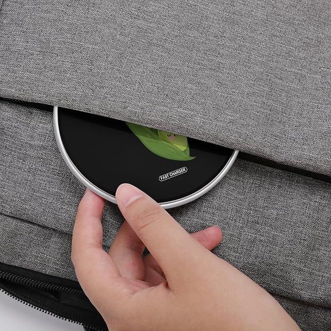 Sweet Pea in Pod Wireless Charger SlimWireless Charging Pad Anti-Slip Charger Mat for Men Women