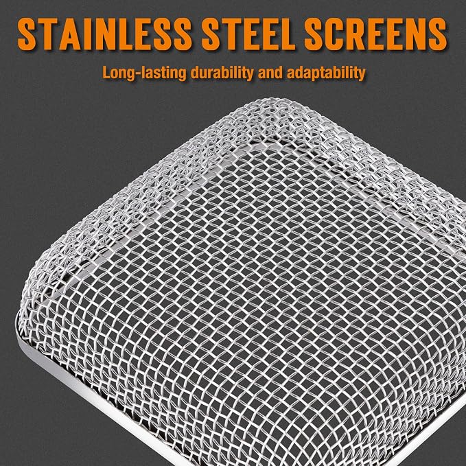TONDA RV Furnace Vent Screen, Bug Screens Heater Vent Cover