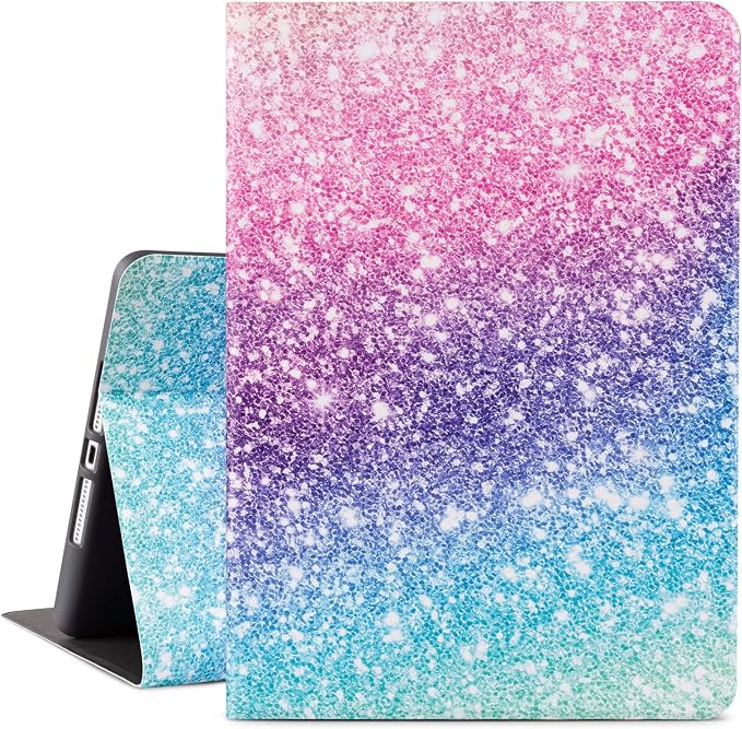 Vimorco for iPad 10.2 Case 9th Generation Cover Flower Cats for iPad 9th/8th/7th Generation Case Slim Soft Rubber Back Adjustable Stand Auto Wake/Sleep Smart Black Cat