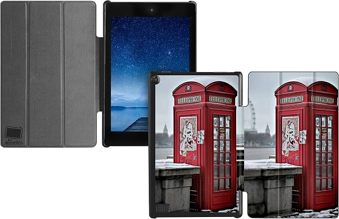 caseable Fire Tablet Cover with Blossom Bird Design