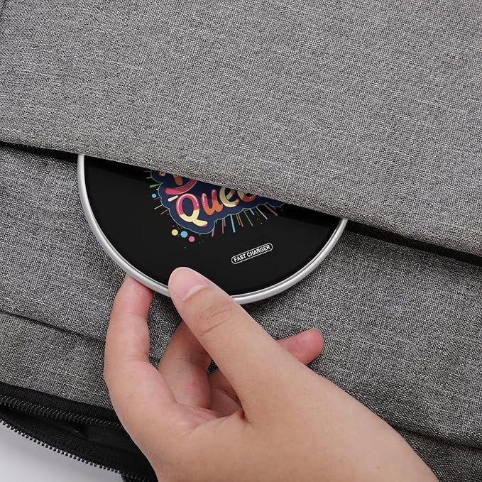 Vintage Disco Wireless Charger SlimWireless Charging Pad Anti-Slip Charger Mat for Men Women