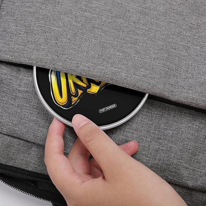 Ukrainian Flag Wireless Charger Portable Charging Pad | LightweightAll Smartphone