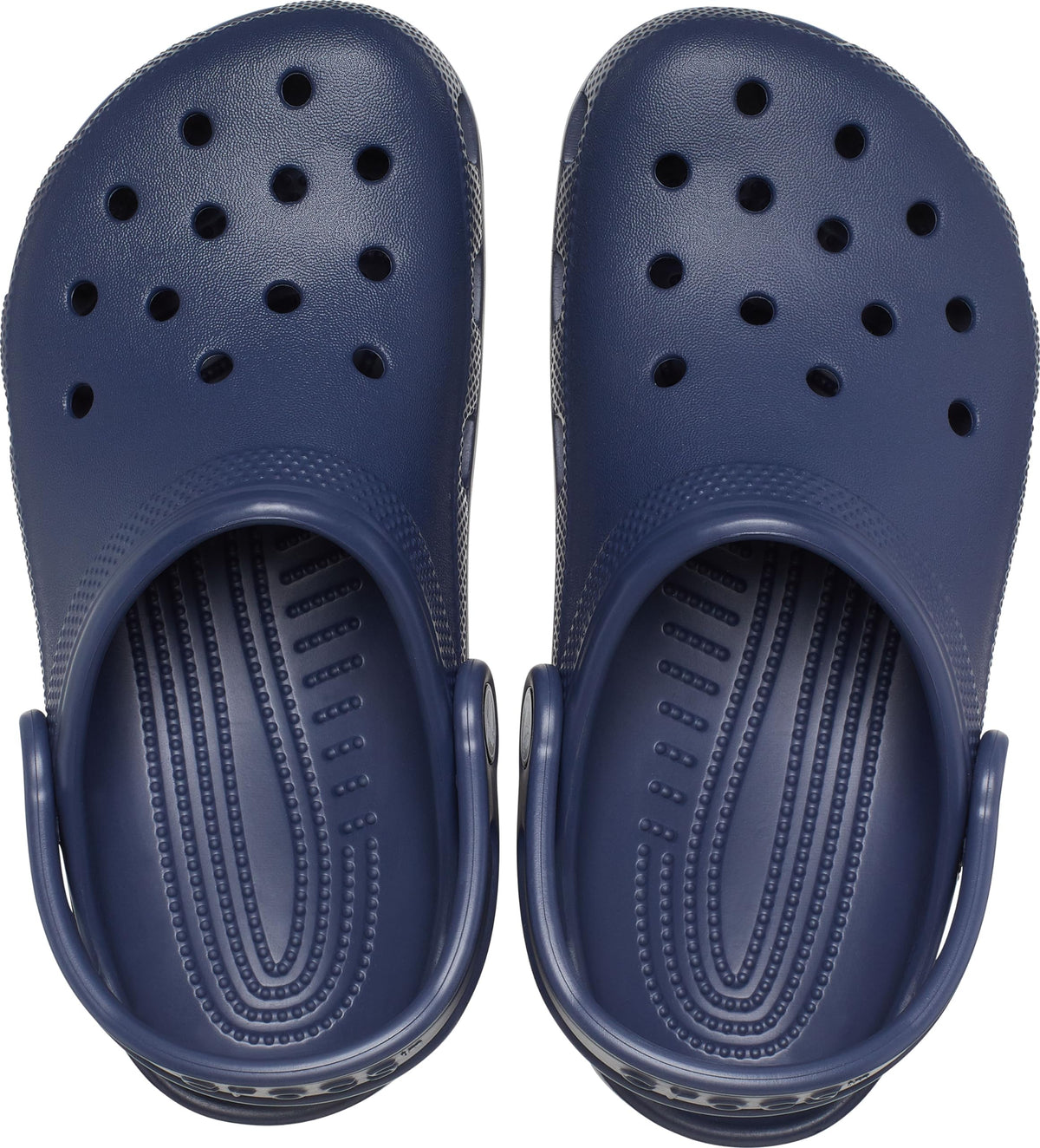 Crocs Unisex-Child Classic Clogs, Navy, 3 Little Kid