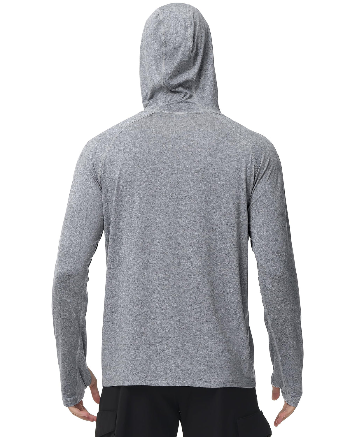 Roadbox UPF 50+ Fishing Shirts for Men Long Sleeve UV Sun Protection Hoodie Outdoor Hiking Shirts