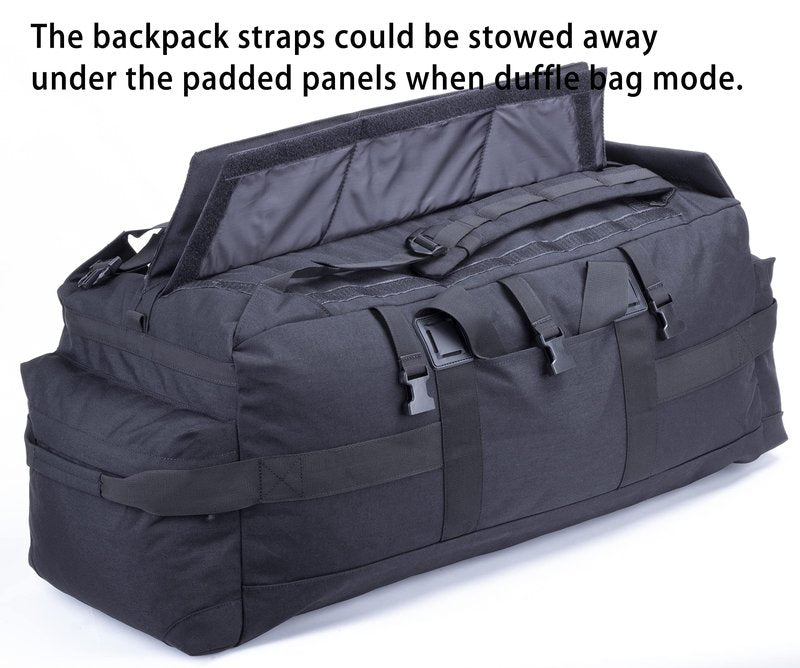 Backferry Large Military Duffle Bag Backpack Tactical Field Gear Equipment Duffel Bag Army Deployment Bag 85L