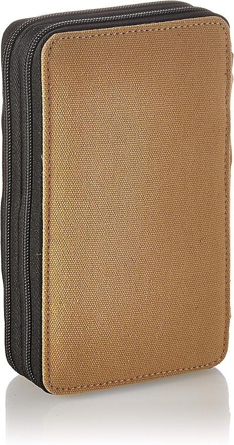 Speedball Art Products 257480 48 Capacity Canvas Pencil Case, Wheat