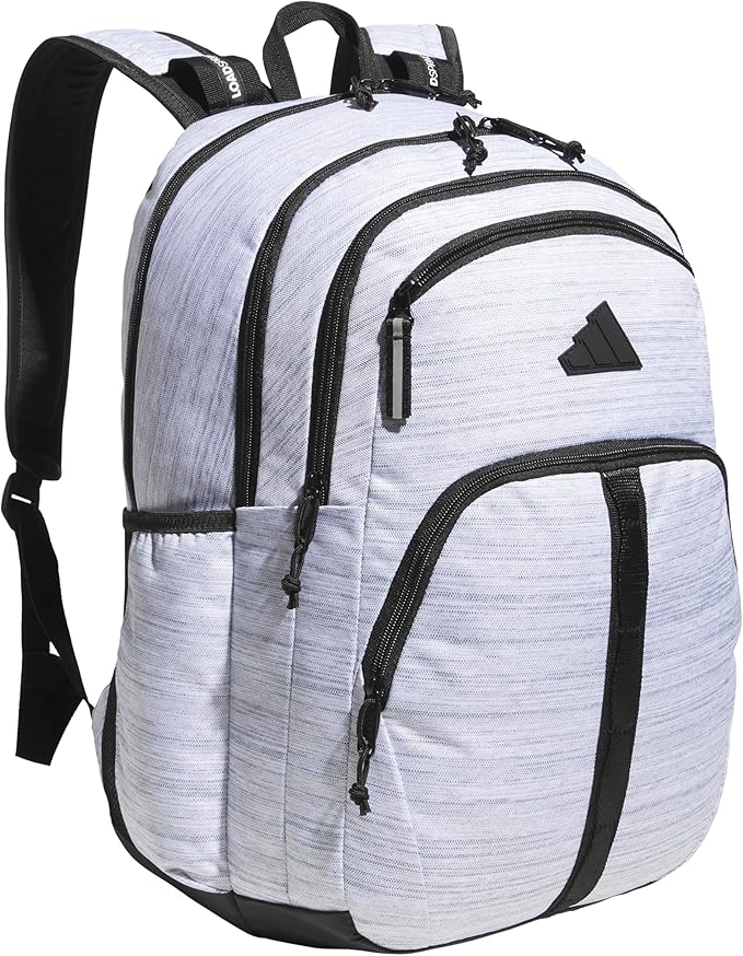 adidas Prime Backpack for Work, Travel Bag for Women and Men with Padded Compartment for Laptop