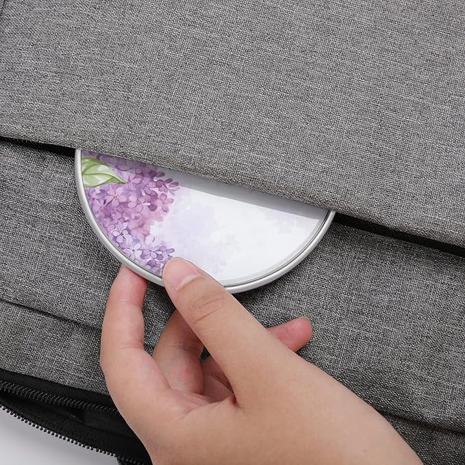 Framing Lilac Flowers in Blossom Wireless Charger 10W Qi-Certified Fast Wireless Charging Pad with USB Cable &amp LED Indicator Fashion Charger Mat Portable Charging Station for All Qi-Enabled Phone