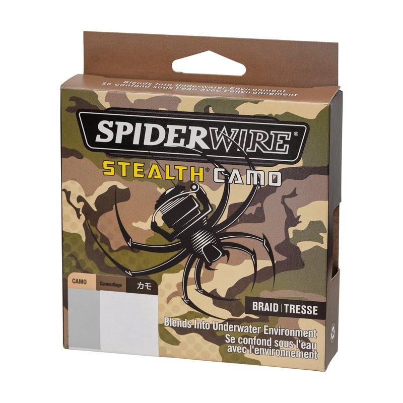 SpiderWire Stealth® Blue Camo BraidTM