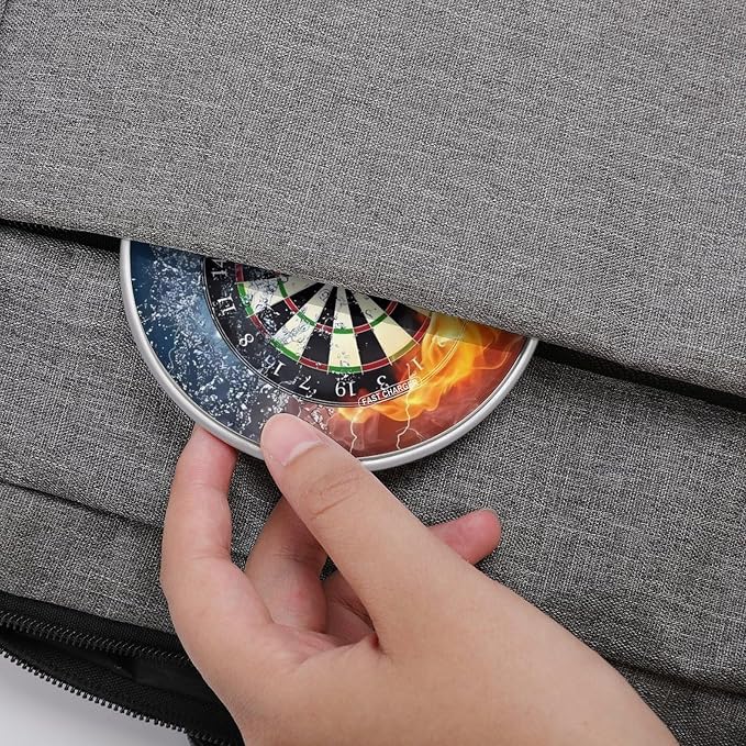 Dart Board Wireless Charger Portable Fast Charging Pad Lightweight Wireless Charging Pad 10W Slim Charging Station for Phone Charger Mat for Travel Home Office Desk