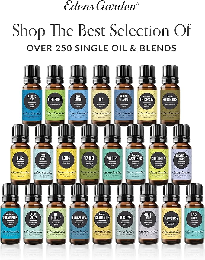 Edens Garden Sniffles & Sneezes Essential Oil Blend- 100% Pure Premium Grade, Undiluted, Natural, Therapeutic, Aromatherapy, The Best for Diffusing, Skin, Humidifiers, Kid Safe 10 ml (.33 fl oz)