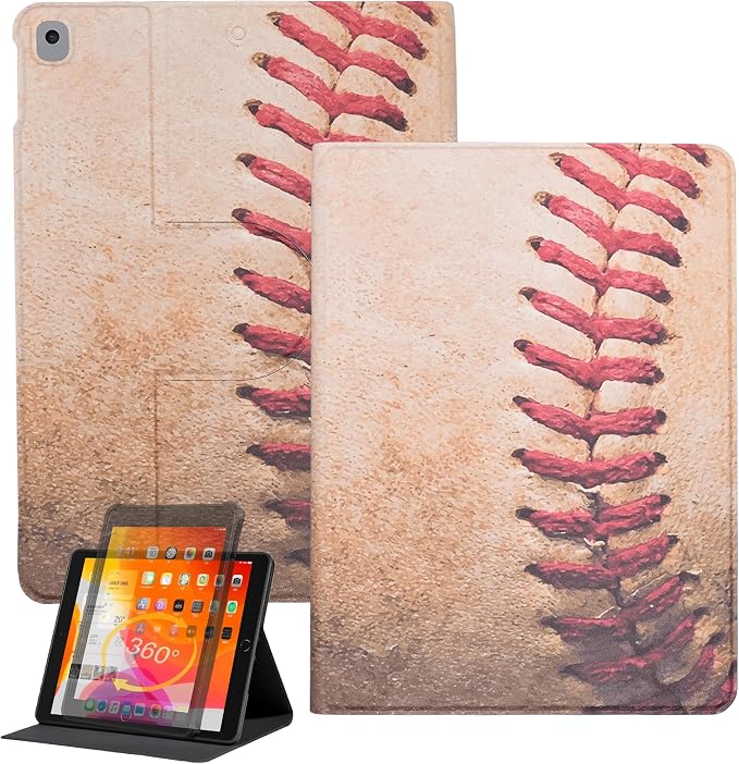 Case for iPad 9th / 8th / 7th Generation (2021/2020/2019) 10.2 Inch PU Leather Slim Folding Stand Shell Protective TPU Cover with Auto Wake/Sleep Sunflower African American Women