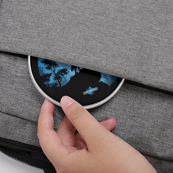 Moon Howling Wolf Wireless Charger Portable Charging Pad | LightweightAll Smartphone