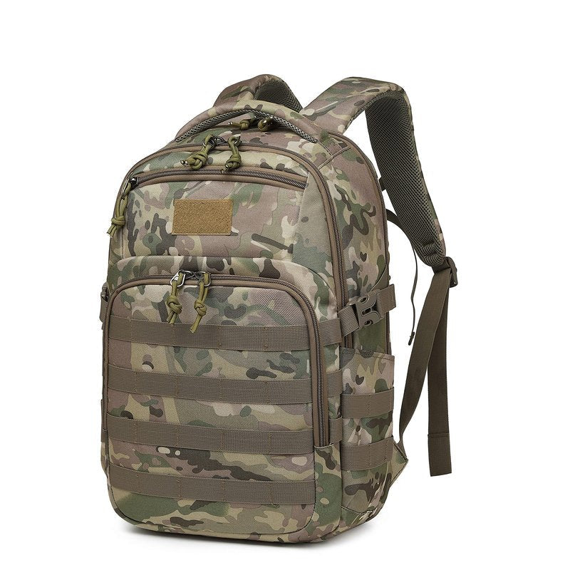 Wotony Military tactical backpack, backpack for men black small tactical assault bag (Cp, 18.5 inch)