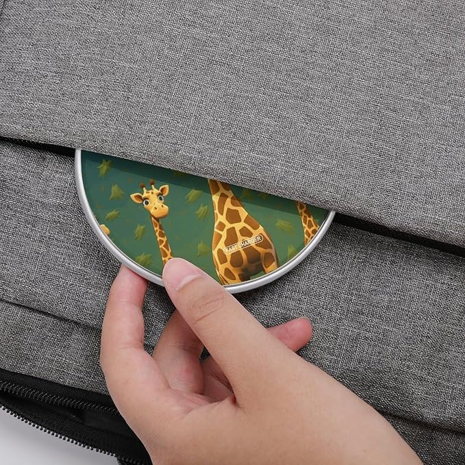 Cartoon Giraffe Wireless Charger 10W Fast Charging Pad Anti-Slip Qi Certified Wireless Charging Pad Charging Station Portable Phone Charger for All Wireless Charging Smartphone