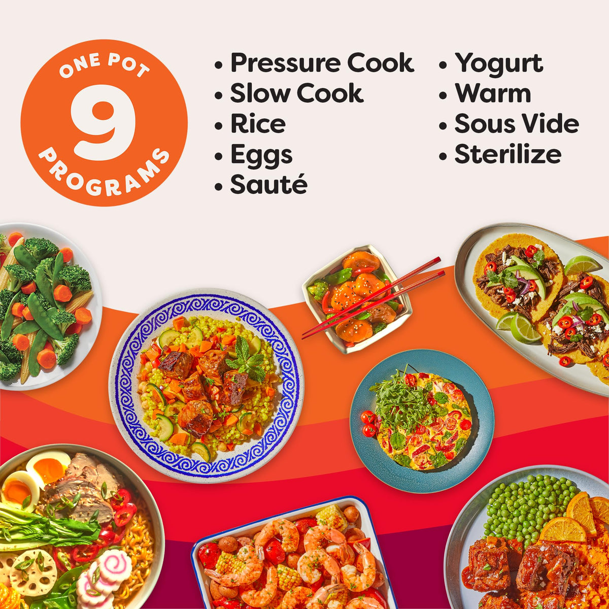 Instant Pot Duo Plus 8 Qt 9-in-1 Electric Pressure Cooker, WhisperQuiet