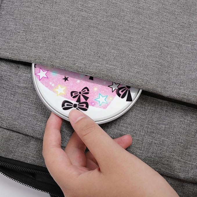 Heart Pattern Wireless Charger Fast Charging Pad | Anti-Slip Qi Certified Wireless Charging Pad for All Phones with Wireless Charging Function for Home Office Travel
