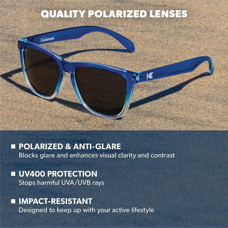 Knockaround Classics Polarized Sunglasses for Men & Women - UV400 Protection