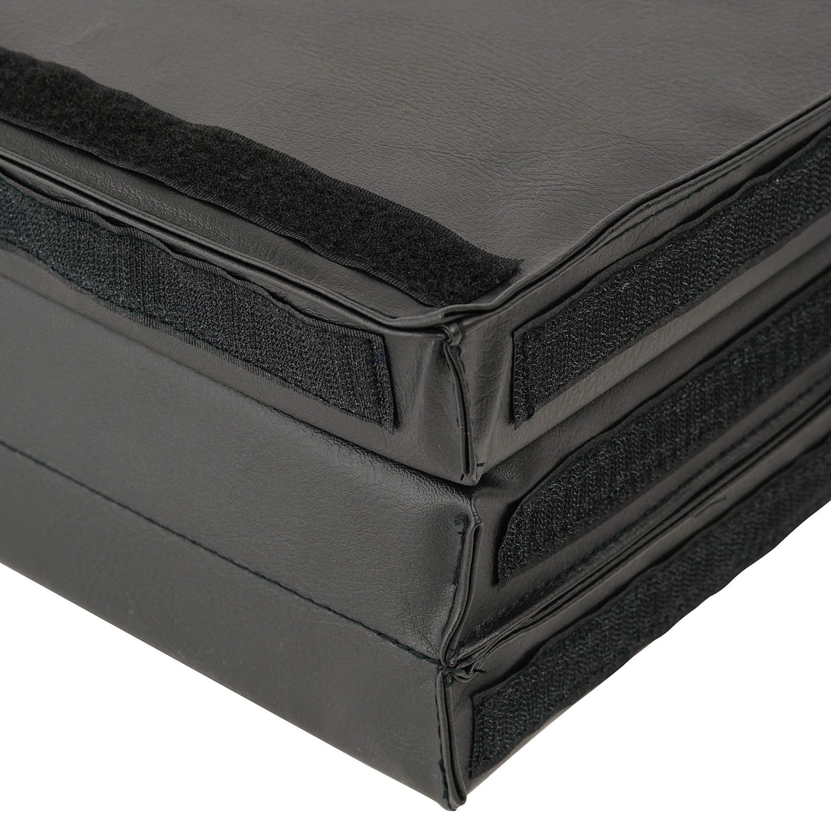 Sunny Health & Fitness Connectable 2" Thick Tri-Fold Mat for Home & Gym Use